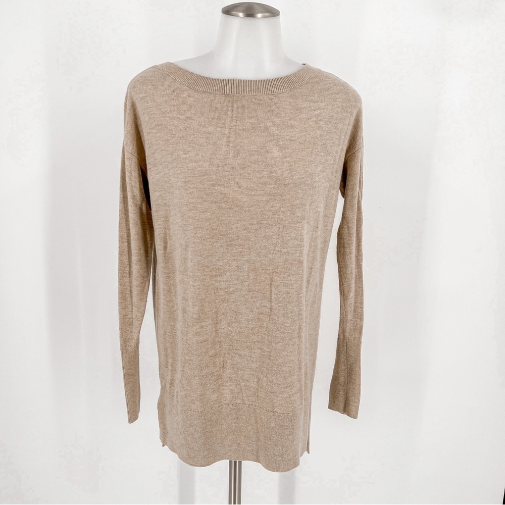 Loft Tan Sweater Tunic